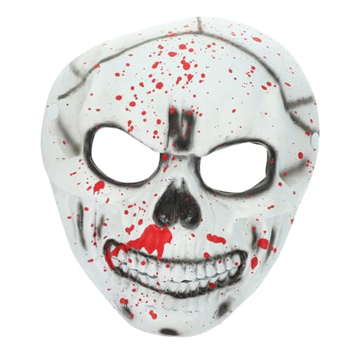 ROMISBABA -gesichtsmaske Halloween-maskenverzierung Schädelmaske Kostümparty-totenkopfmaske Skelettmaske Maskerade Cosplay-maske Karnevalsmasken Und -blutmaske Pu von ROMISBABA