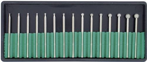 RONA 450903 Frässtift-Set Kugel Schaftdurchmesser 2.35mm von RONA