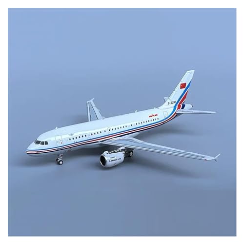 Ferngesteuertes Flugzeug Für China A319 Flugzeugmodell Spielzeug Erwachsene Fans Sammlerstück Souvenir Druckgusslegierung Maßstab 1/400(Größe:Without Light) von RONGCH