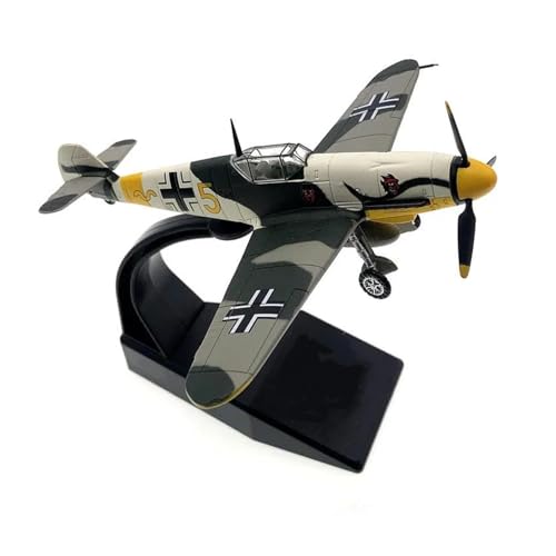 Ferngesteuertes Flugzeug Für Die Top Ten Der Berühmten Deutschen Kampfflugzeuge German Air Ace BF109 Kampfflugzeug Modell Dekoration Dekoration Diecast 1:72 von RONGCH