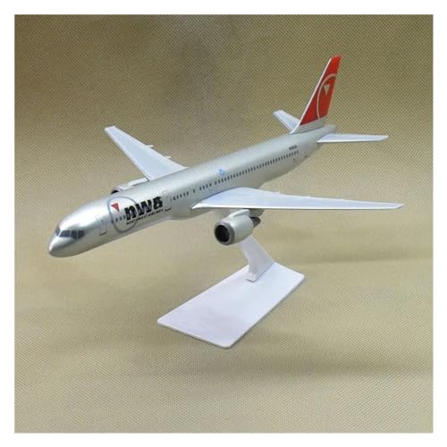 Ferngesteuertes Flugzeug Für Northwest B757-200 Airline Air Way Modell Mit Basis Kunststoffharz Montage Flugzeugmodell Spielzeugsammlung 1:200 von RONGCH