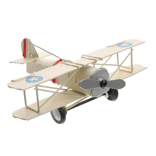 Ferngesteuertes Flugzeug Vintage Metall Flugzeug Modell Retro Eisen Flugzeug Home Kinderzimmer Hängende Dekoration Kinder Geschenk Sammlung(Weiß) von RONGCH