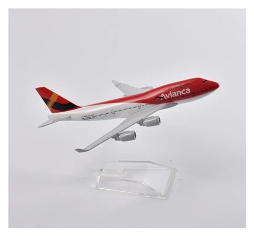 RONGCH Ferngesteuertes Flugzeug 16 cm Großes Boeing 787-Flugzeugmodell Der Colombia Wingo Airlines, 1:400, Metalldruckguss(B) von RONGCH