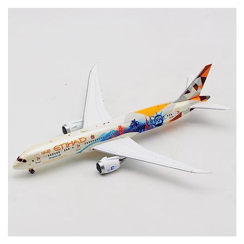 RONGCH Ferngesteuertes Flugzeug B787-9 A6-BLC Im Maßstab 1:400 Für ETIHAD Airline American Ver Flugzeugspielzeugflugzeug Aus Druckgusslegierung Mit Fahrwerksmodell von RONGCH