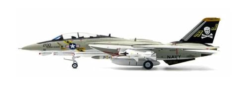 RONGCH Ferngesteuertes Flugzeug Diecast 1/144 ScaleNavy F-14A VF-84 Kampfflugzeug Flugzeug Modell Metall Material Spielzeug von RONGCH