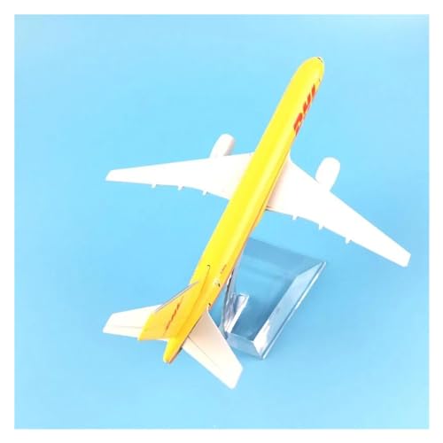 RONGCH Ferngesteuertes Flugzeug Gelbes DHL Express Delivery-Flugzeug Im Maßstab 1:400, Boeing 757-200 B757, Druckgussflugzeuge, Modellspielzeug von RONGCH