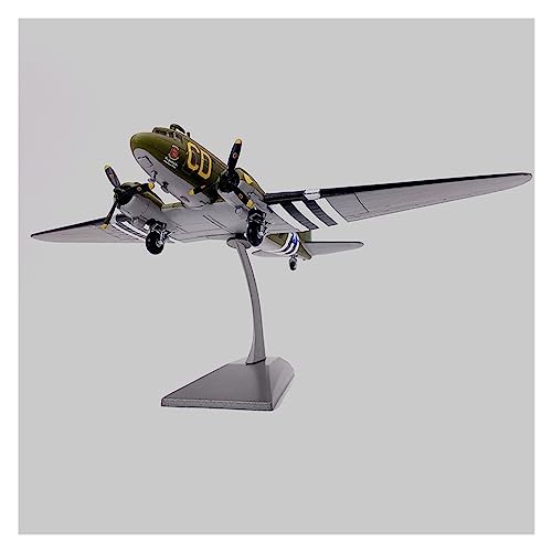 RONGCH Ferngesteuertes Flugzeug Maßstab 1:100 Für C47 C-47 Transportflugzeug, Luftfrachter, Förderflugzeug, Militärflugzeug, Flugzeugmodell, Spielzeugsammlung Aus Dem Zweiten Weltkrieg von RONGCH