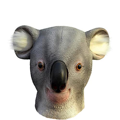 RONGYEDE-Hworks Koala Mask Party Animal Headwear Carnival Halloween Cosplay Costume Mask von RONGYEDE