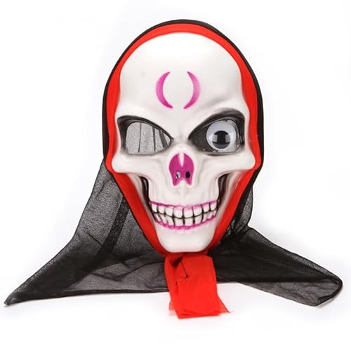 RONGYEDE-Kapuze Geist Skelett Cosplay Maske Party Overhead Cover Halloween Cosplay Requisiten von RONGYEDE