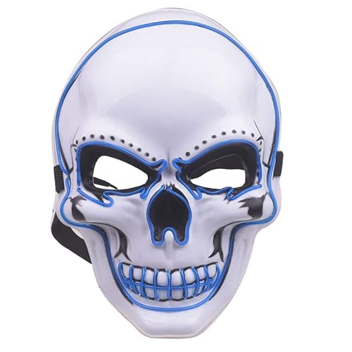 RONGYEDE-Party Horror Skelett Cosplay Maske Halloween Cosplay Requisiten PVC Overhead Cover von RONGYEDE