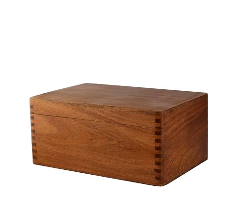 ROOGU Schatulle aus Akazienholz Kasten Etui Schach Box Figuren bis ca. 3.75'' KH Schmuck Uhren Aufbewahrung ROOGU Schatulle aus Akazienholz Kasten Etui Schach Box Figuren bis ca. 3.75'' KH Schmuck Uhren Aufbewahrung von ROOGU