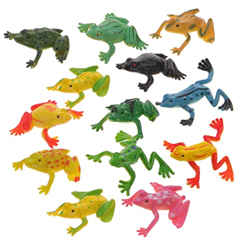 RORPOIR 12pcs/kit Realistische Frosch Figur Spielzeug Frösche Modell Lebenszyklus Für Jungen Und Mädchen von RORPOIR