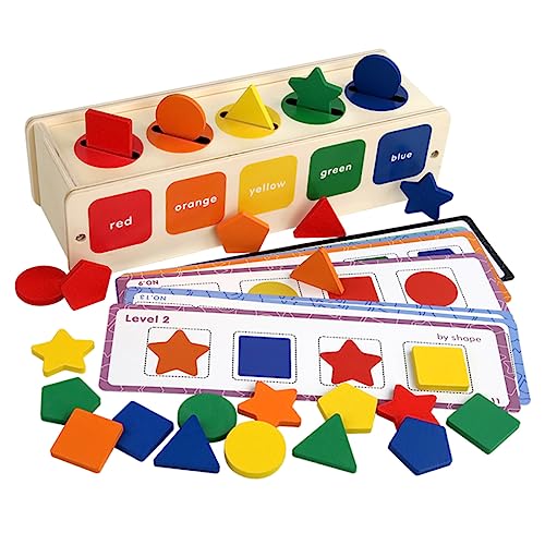 RORPOIR 1 Set Formsortierspielzeug Spielzeug Für Kinderspielzeug Mädchenspielzeug Kinderspielzeug Spielzeug Lernspielzeug Mädchenspielzeug Entwicklungsspielzeug Für Holz von RORPOIR