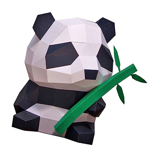 RORPOIR Tierisches 3D-papiermodell Lernspielzeug Tier 3D-Puzzle Stereoskopisches Papiermodell DIY-bastelstatue Aus Papier 3D-Puzzle-DIY-Tier-bastelset Aus Papier Handskulptur DIY-Kits von RORPOIR