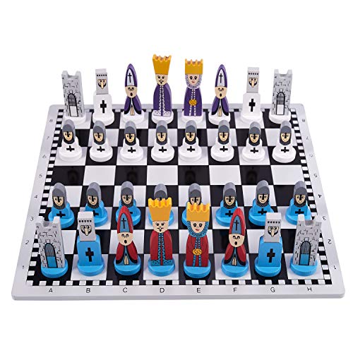 ROTEMADEGG HöLzerne Schach-Kindergeschenke Karikatur, die Schach-Spielwaren Modelliert von ROTEMADEGG