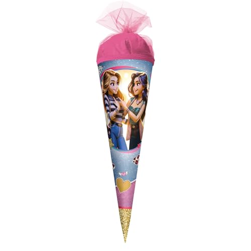 ROTH Motiv-Schultüte, Best Friends Forever, 50 cm, rund, Tüllverschluss ROTH Motiv-Schultüte, Best Friends Forever, 50 cm, rund, Tüllverschluss von ROTH