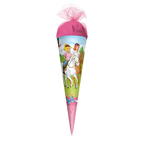 ROTH Schultüte Bibi & Tina Pferdefreunde 35 cm - rund Tüllverschluss - Zuckertüte Pferd ROTH Schultüte Bibi & Tina Pferdefreunde 35 cm - rund Tüllverschluss - Zuckertüte Pferd von ROTH