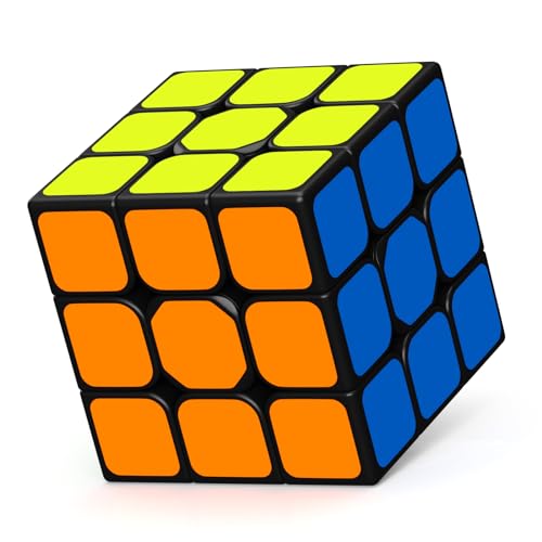 Roxenda Speed Zauberwürfel, 3D Puzzle Magic Cube for Children, Smooth Fast Cube Sequential Brain Teaser Toys for Fast Cubing Fun (3x3x3) von ROXENDA