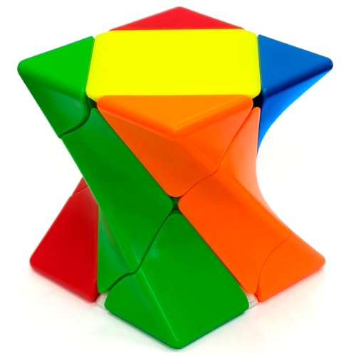 ROXENDA 3x3x3 Zauberwürfel Skewb Twist Stickerless Cube Twisty Würfel Smooth Turn Puzzle Spielzeug für Kinder ROXENDA 3x3x3 Zauberwürfel Skewb Twist Stickerless Cube Twisty Würfel Smooth Turn Puzzle Spielzeug für Kinder von ROXENDA
