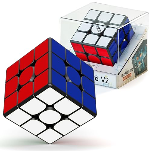 ROXENDA Magnetischer 3x3x3 Zauberwürfel –Speedcube Magischer Würfel Magic Cube Glatte Sichtbarer für Wettbewerb und Kinder ROXENDA Magnetischer 3x3x3 Zauberwürfel –Speedcube Magischer Würfel Magic Cube Glatte Sichtbarer für Wettbewerb und Kinder von ROXENDA