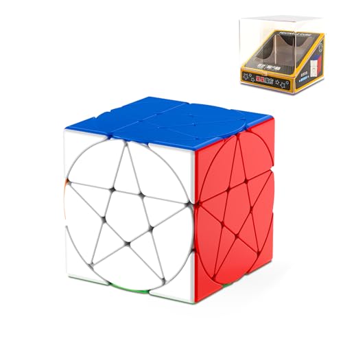 ROXENDA Star-Shape Zauberwürfel, Stickerless Irregular Pentagramm Würfel Speed Cube Puzzle Würfel für Kinder ROXENDA Star-Shape Zauberwürfel, Stickerless Irregular Pentagramm Würfel Speed Cube Puzzle Würfel für Kinder von ROXENDA