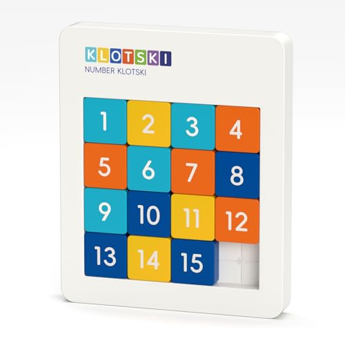 ROXENDA Zahlen-Schiebepuzzle – Klotski Puzzle 4x4 Macaron Lernspielzeug für Kinder Trainiert Konzentration & Logik Brain Teaser Spielzeug für Kinder ROXENDA Zahlen-Schiebepuzzle – Klotski Puzzle 4x4 Macaron Lernspielzeug für Kinder Trainiert Konzentration & Logik Brain Teaser Spielzeug für Kinder von ROXENDA