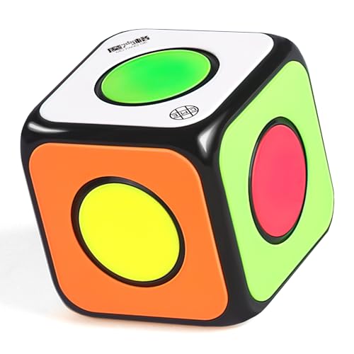 ROXENDA Speed Zauberwürfel, 3D Puzzle Magic Cube for Children, Smooth Fast würfel Sequential Brain Teaser Toys for Fast Cubing Fun (1x1x1) von ROXENDA