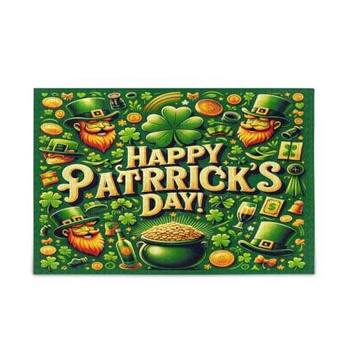 Happy St Patrick's Day Puzzle 500 Teile, Holzpuzzle für Erwachsene, Familienpuzzles für Kinder und Erwachsene von RPLIFE