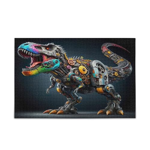 Mechanische Dinosaurier Erwachsenen-Puzzles, einzigartiges Puzzle, hübsche Puzzles, Gedankenspiele für Erwachsene von RPLIFE