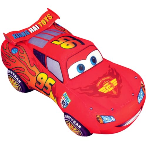 RPUCHST Auto Plüschtiere, 25cm Rennsport Plüschtiere, MccQueen Plüschfigur, Kuscheltier Plüschpuppen, Cartoon Cars Plüschtier, Plüsch Figur, Geschenke für Weihnachten, Plüschtier Geschenk für Kinder von RPUCHST