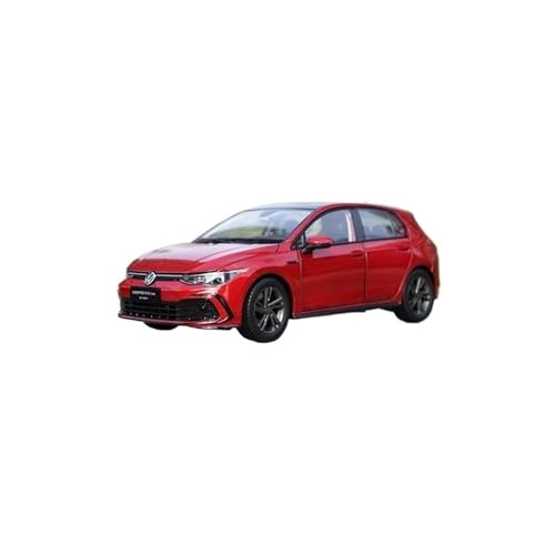 1:18 Volkswagen Golf R-Line Maßstab Druckguss Modell Auto Großes Spielzeugauto Geschenk Fertige Fahrzeugsammlung(Red) von RSFIL