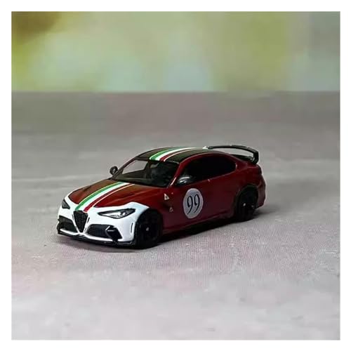 1:64 for Alfa Romeo Giulia Legierung Modell Auto Maßstab Diecast Auto Mini Fahrzeug Sammeln Spielzeug Auto Geschenk von RSFIL