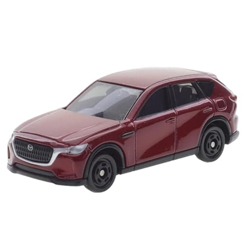 1:66 for Mazda CX-60 Maßstab Automodell Druckguss Spielzeugauto Mini Fahrzeugsammlung Druckgussfahrzeug Rot von RSFIL