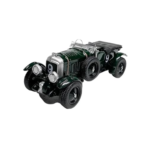 1:76 for Bentley Blower Nr. 9 Vintage Racing Diecast Modellauto Miniaturfahrzeug Sammlerspielzeugauto von RSFIL