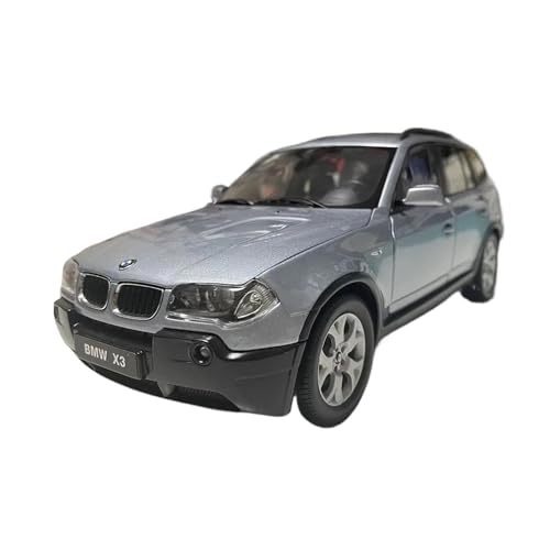 RSFIL 1:18 for BMW X3 E83 SUV Maßstab Druckguss Auto Modell Legierung Großes Spielzeugauto Geschenk Fertig Auto Ornament Blau von RSFIL