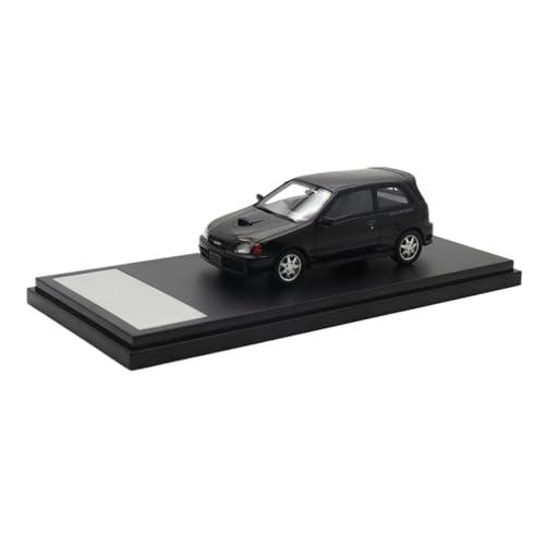 RSFIL 1:43 for Toyota Starlet Kleinwagen Druckguss-Modellauto Miniaturfahrzeug Spielzeugauto Fertigfahrzeug Schwarz von RSFIL