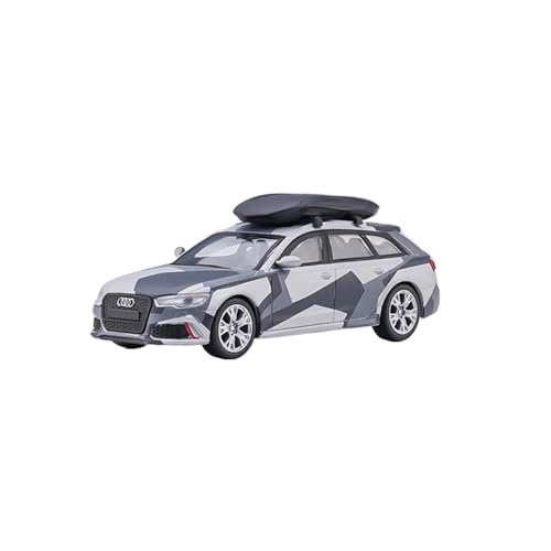 RSFIL 1:64 for Audi RS6 Touring Legierung Modell Auto Mini Fahrzeug Sammlung Spielzeug Auto Geschenk Camouflage Grau von RSFIL