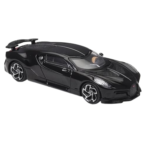 RSFIL 1:64 for Bugatti La Voitrue Legierung Auto Modell Spielzeug Auto Geschenk Mini Fahrzeug Sammlung Schwarz Diecast Auto von RSFIL