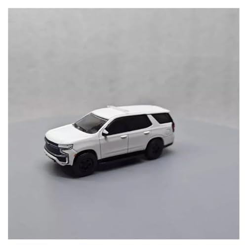 RSFIL 1:64 for Chevrolet Tahoe Maßstab Modell Auto Miniatur Fahrzeug Sammeln Spielzeug Auto Weiß Geschenk Fertig Auto von RSFIL