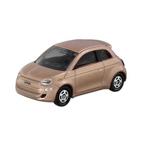 RSFIL 1:64 for FIAT 500E Maßstab Auto Modell Metall Spielzeug Auto Miniatur Fahrzeug Sammlerstücke Diecast Fahrzeug(Gold) von RSFIL