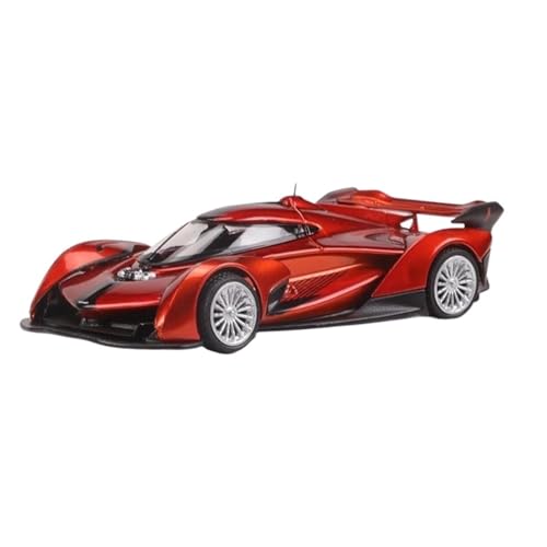 RSFIL 1:64 for McLaren Solus GT Sportwagen Maßstab Modell Auto Miniatur Fahrzeug Sammeln Metall Spielzeug Auto Geschenk(Orange) von RSFIL