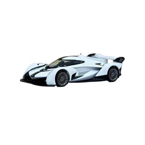 RSFIL 1:64 for McLaren Solus GT Sportwagen Maßstab Modell Auto Miniatur Fahrzeug Sammeln Metall Spielzeug Auto Geschenk(White) von RSFIL