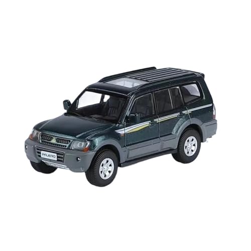 RSFIL 1:64 for Mitsubishi Pajero SUV Maßstab Auto Modell Metall Spielzeug Auto Miniatur Fahrzeug Sammlung Grün von RSFIL