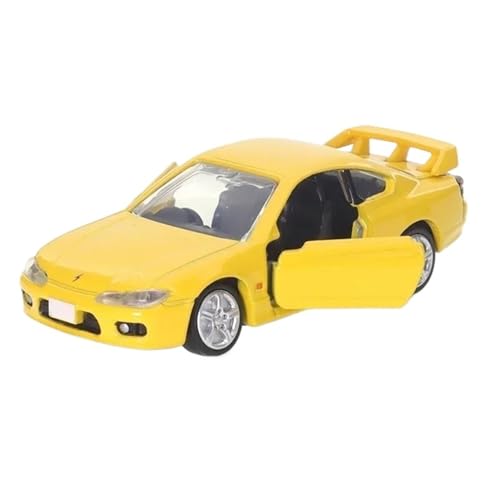 RSFIL 1:64 for Nissan Silvia Automodell Fertigfahrzeug Sammlung Spielzeugauto Geschenk Miniaturfahrzeug Gelb von RSFIL