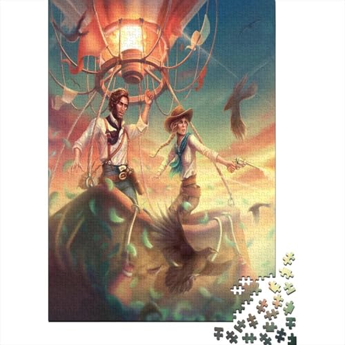 Arthur Holz Puzzle - Spiel Puzzle Spielzeug Für Pädagogisches Geschenk - Geschenk Für Ehemann Freund Freundin Schwester Bruder 1000 Stück (75x50cm) von RSFQJXBVO