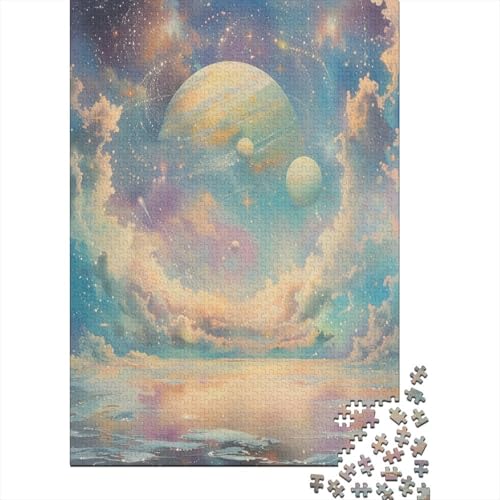 Kosmische Planeten Puzzlespiel 1000 Teile Puzzle Für Erwachsene Und Kinder Ab 14 Jahren, Puzzle Erwachsenen Puzzlespi Puzzel 1000pcs (75x50cm) von RSIUUODNF