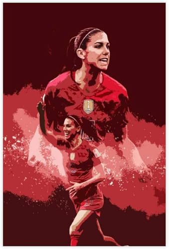 1000 Teile Puzzle Alex Morgan Poster Fußballspieler Holz Puzzle Erwachsene Stress Freisetzung Spiel 1000 Piece 29.5x19.6inch(75x50cm) von RSYCXEY