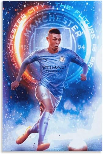 1000 Teile Puzzle Phil Foden Fußballkunst Holz Puzzle Erwachsene Stress Freisetzung Spiel 1000 Piece 29.5x19.6inch(75x50cm) von RSYCXEY