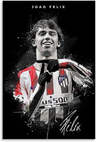 1000 Teile Puzzle Signiertes Poster vom Fußballspieler Joao Felix Holz Puzzle Erwachsene Stress Freisetzung Spiel 1000 Piece 29.5x19.6inch(75x50cm) von RSYCXEY