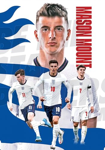 500 Teile Puzzle Englands Nationalmannschaft: Mason Mount-Action Holz Puzzle Erwachsene Stress Freisetzung Spiel 500 Piece 20.4x15inch(52x38cm) von RSYCXEY